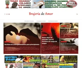 Brujeriadeamor.es(Brujería de amor) Screenshot