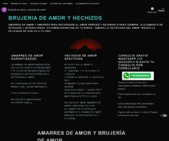 Brujeriadeamor.org(Amarres) Screenshot