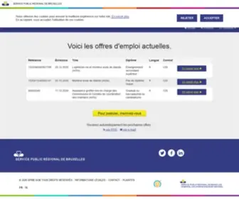 Brujobs.Brussels(Accueil) Screenshot