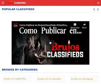 Brujosclassifieds.com(BRUJOS CLASSIFIEDS) Screenshot
