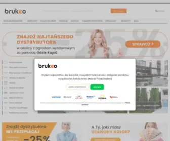 Brukeo.pl(Wyroby betonowe renomowanych producentów w 1 miejscu) Screenshot