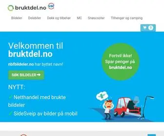 Bruktdel.no(Brukte bildeler til din bil) Screenshot