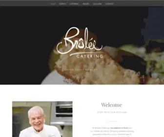Brulee-Catering.com(Brûlée Catering) Screenshot