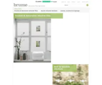 Brume.co.uk(Frosted Window Films) Screenshot