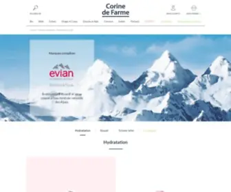 Brumisateur-Evian.fr(Brumisateur® Evian®) Screenshot