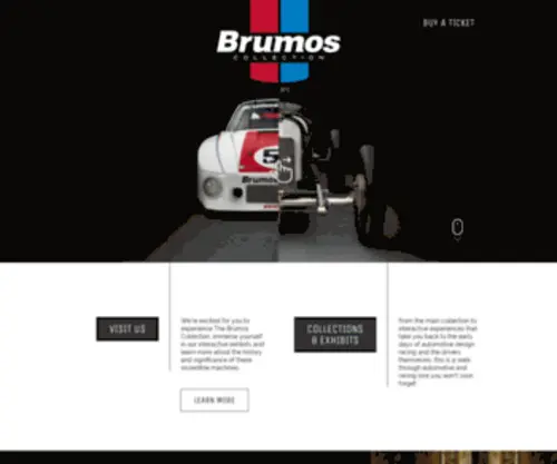 Brumosracing.com(The Brumos Collection) Screenshot