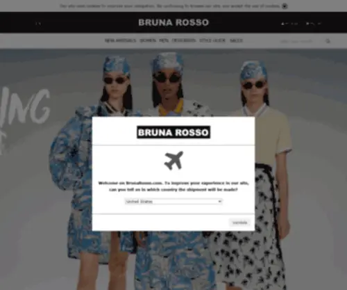 Brunarosso.com(Luxury and fashion) Screenshot