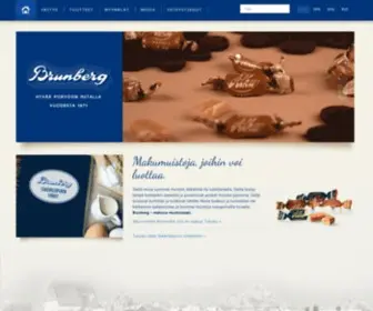 Brunberg.fi(Suomen vanhin makeistehdas) Screenshot