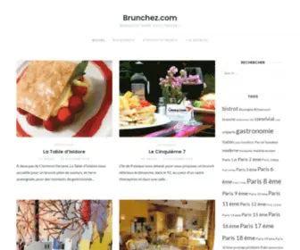 Brunchez.com(Brunchez sans vous priver) Screenshot