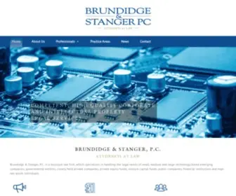 Brundidge-Stanger.com(Attorneys At Law) Screenshot