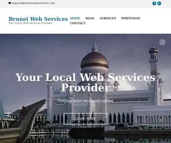 Bruneiwebservices.com(Brunei Web Design & Services) Screenshot