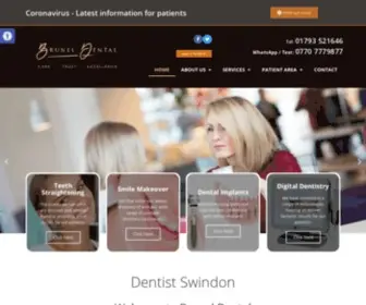 Bruneldentalpractice.co.uk(Brunel Dental) Screenshot