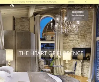 Brunelleschihotelflorence.com(4 star hotel in Florence) Screenshot