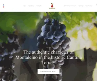 Brunellotornesi.it(Il carattere autentico di Montalcino) Screenshot