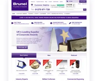 Bruneltrophies.co.uk(Corporate Awards) Screenshot