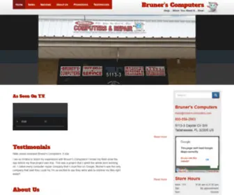 Bruners-Computers.com(Bruner's Computers) Screenshot