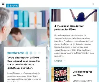 Brunet.ca(Pharmacies affiliées) Screenshot