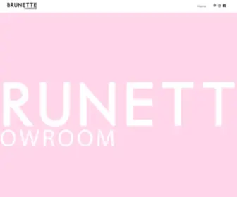 Brunetteshowroom.com(Brunette Showroom) Screenshot