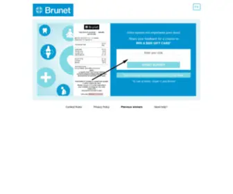 Brunetvousecoute.ca(Customer experience survey) Screenshot