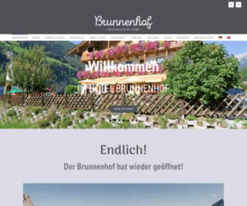 Brunnenhof.co.at(Hotel Brunnenhof) Screenshot