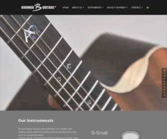 Brunner-Guitars.com(Brunner Guitars) Screenshot