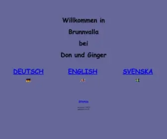 Brunnvalla.ch(Willkommen in Brunnvalla bei Don und Ginger) Screenshot