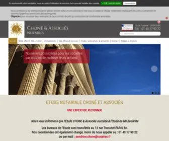 Bruno-Bedaride-Notaire.fr(Choné) Screenshot