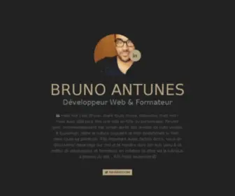 Brunoantunes.fr(Bruno Antunes) Screenshot