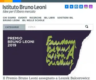 Brunoleoni.it(Istituto Bruno Leoni) Screenshot
