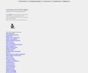 Brunolinux.com(Tips for Linux Explorers) Screenshot