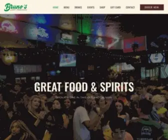 Brunostavern.com(Bruno's Tavern) Screenshot