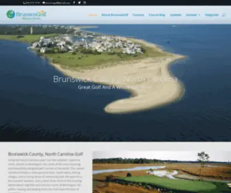 Brunscogolf.com(Brunswick County) Screenshot