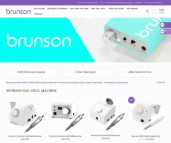 Brunsonnaildrill.com(Explore Nail Courses & Nail Care Tools) Screenshot
