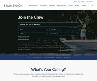 Brunswick-Careers.com(Brunswick Corporation (BC)) Screenshot