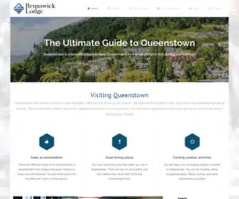 Brunswick.co.nz(Brunswick Lodge) Screenshot