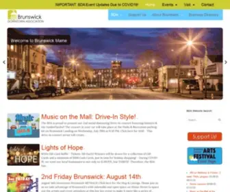 Brunswickdowntown.org(Brunswick Downtown Association) Screenshot