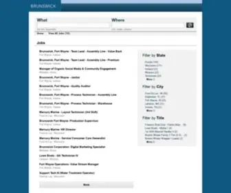 Brunswick.jobs(Brunswick jobs) Screenshot