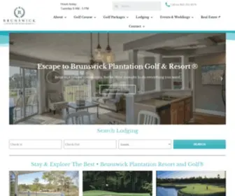 Brunswickplantation.com(Brunswick Plantation & Golf Resort®) Screenshot