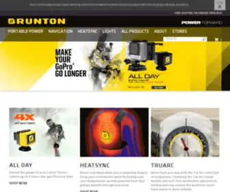 Bruntonoutdoor.com(Brunton Outdoor) Screenshot