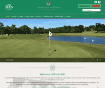 Bruntsfieldlinks.co.uk(Golf course Edinburgh) Screenshot