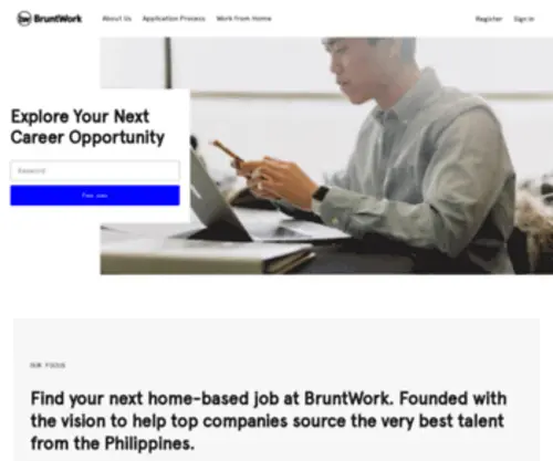 Bruntworkcareers.co(Careers @ BruntWork) Screenshot