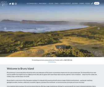 Brunyisland.com.au(Bruny Island Tasmania) Screenshot