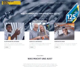Brupbacher-Gatti.ch(BRUPBACHER GATTI AG) Screenshot