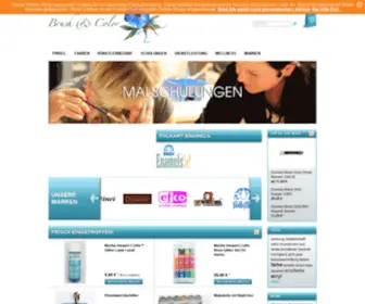 Brush-Color.com(Brush & Color) Screenshot