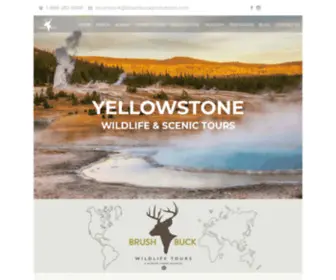 Brushbucktours.com(Brushbuck Wildlife Tours) Screenshot