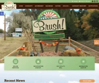 Brushcolo.com(City of Brush) Screenshot