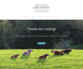 Brushcreekcreamery.com(Brush Creek Creamery) Screenshot