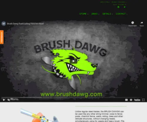 Brushdawg.com(Brushdawg) Screenshot