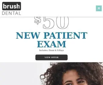 Brushdentist.com(Dentist Royse City) Screenshot