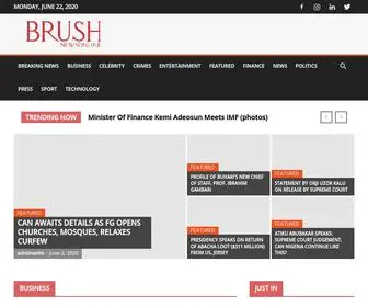 Brushng.com(Brush Newsonline) Screenshot